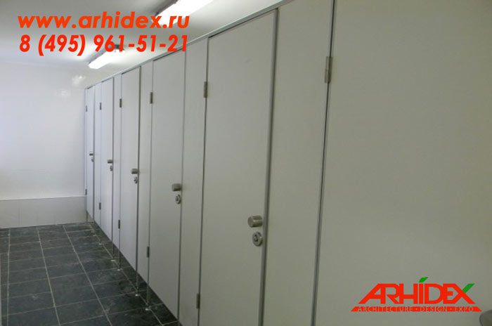 Сантехнические перегородки туалетные кабины Архидекс Стандарт ЛДСП 16мм